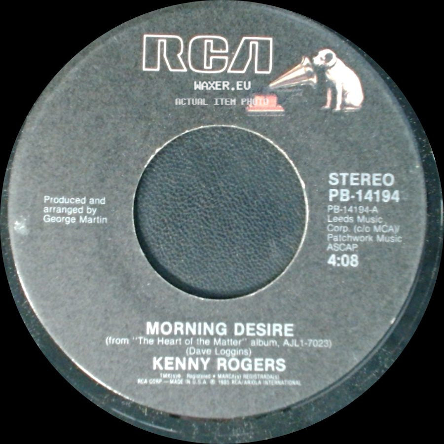 Kenny Rogers - People In Love / Morning Desire side B