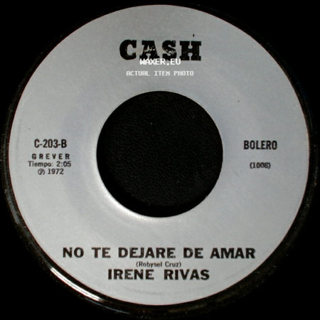Irene Rivas - Tonto / No Te Dejare De Amar side B