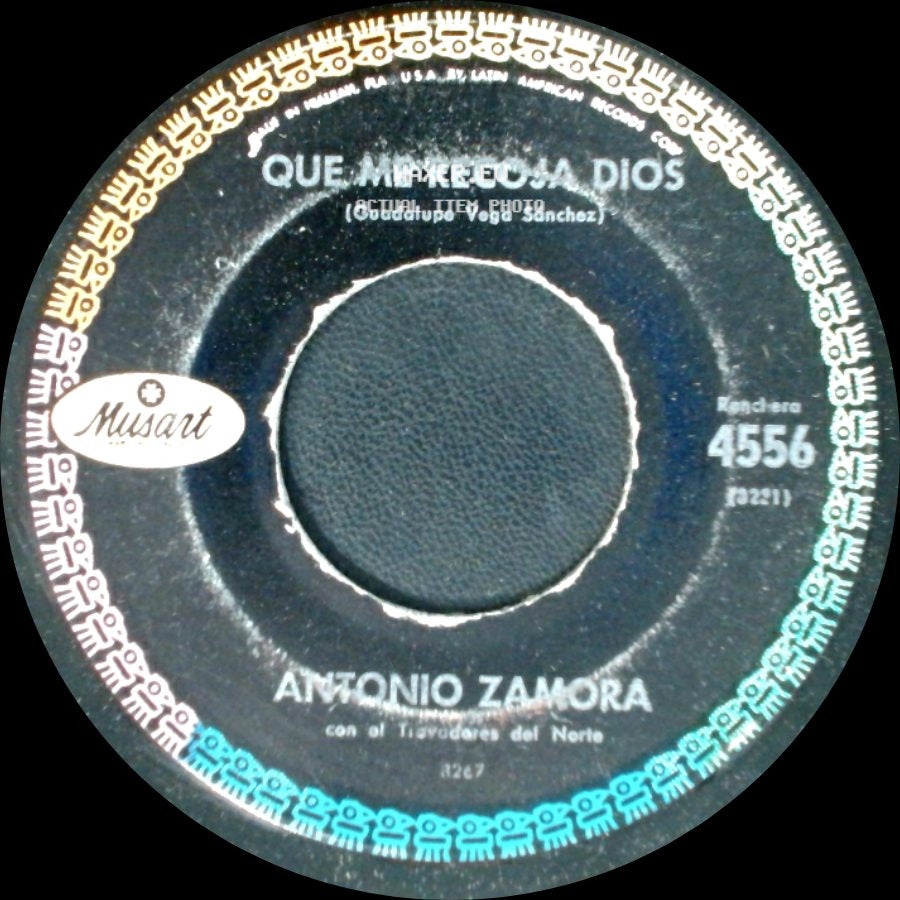 Antonio Zamora - Que Me Recoja Dios / Concha Perdida side A