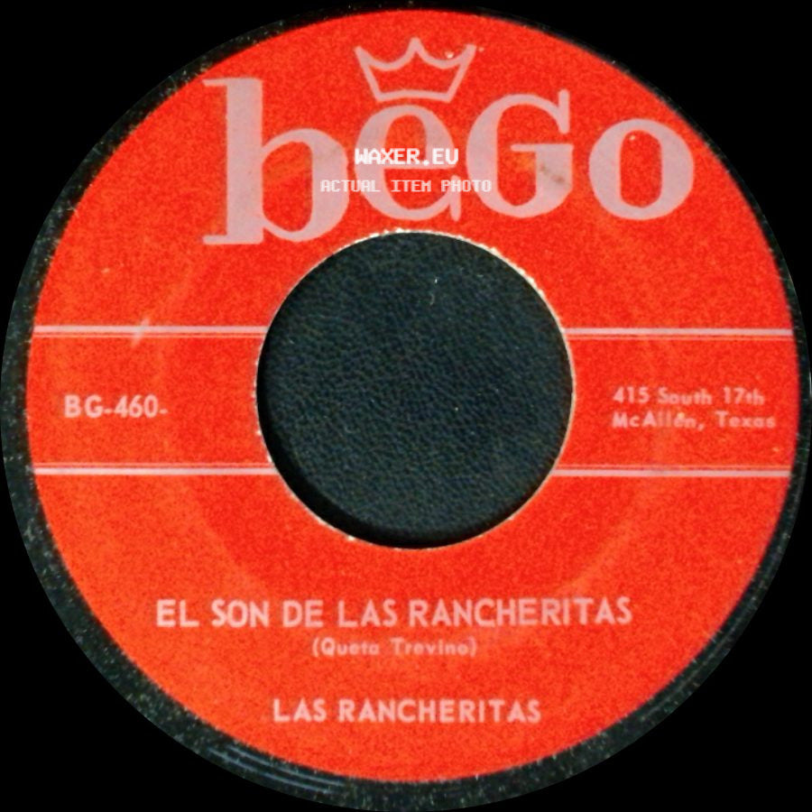 Las Rancheritas - La Hija Del Rancho / El Son De Las Rancheritas side B