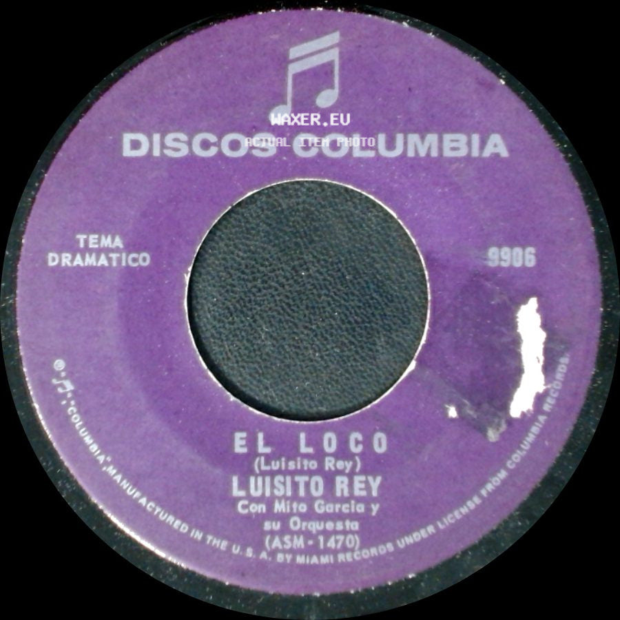 Luisito Rey - El Loco / Nada side A