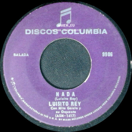 Luisito Rey - El Loco / Nada side B