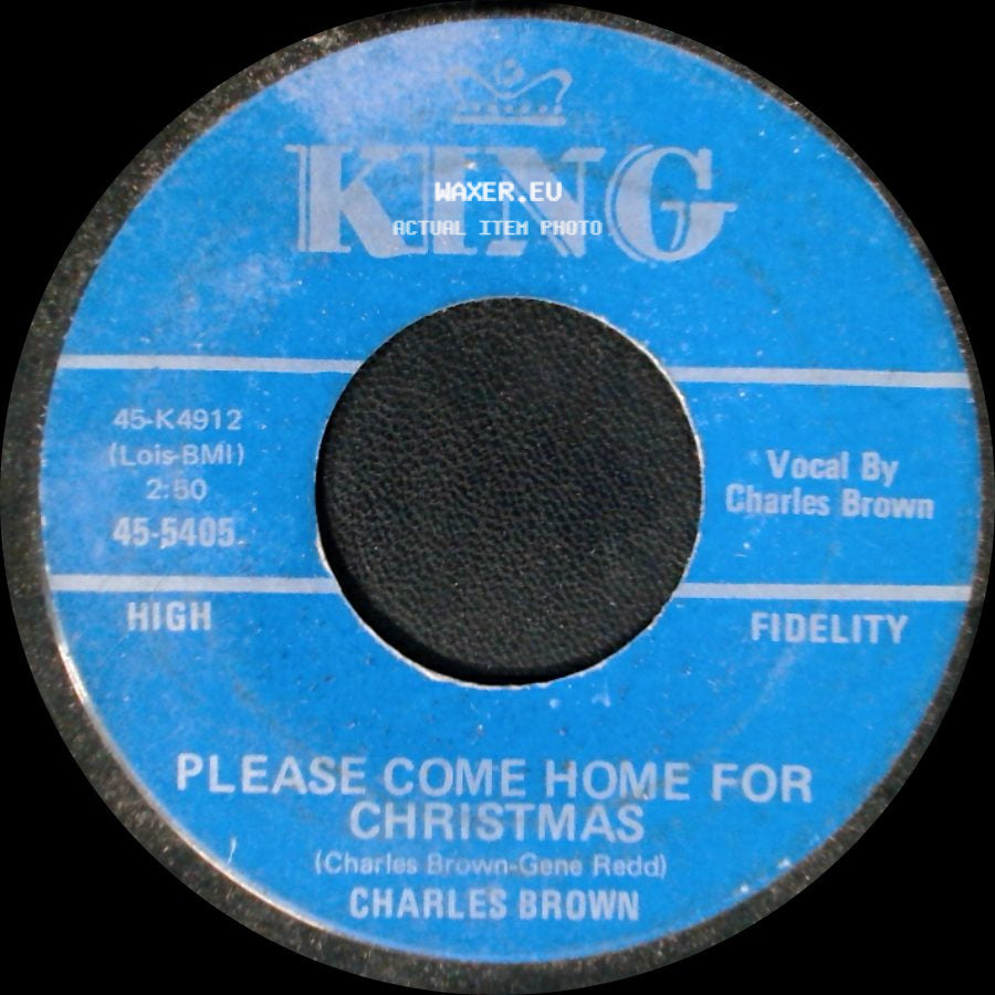 Amos Milburn / Charles Brown - Christmas (Comes But Once A Year) / Please Come Home For Christmas side B