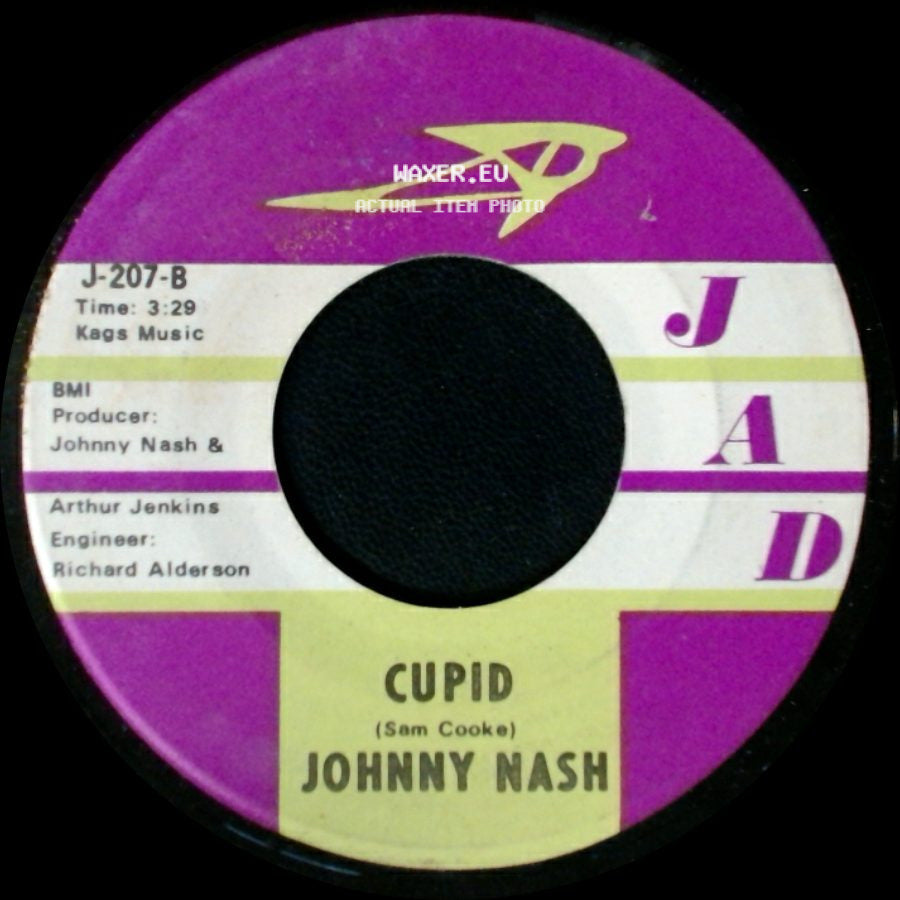 Johnny Nash - Hold Me Tight / Cupid side B