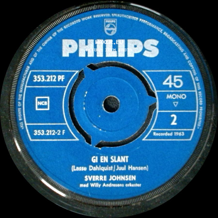 Sverre Johnsen / Sverre Johnsen Med Willy Andresens Orkester - Gi En Slant / Vårens Varme Vind side A