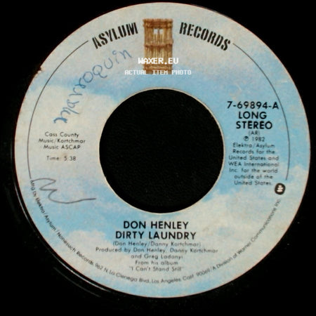 Don Henley - Dirty Laundry / Lilah side A