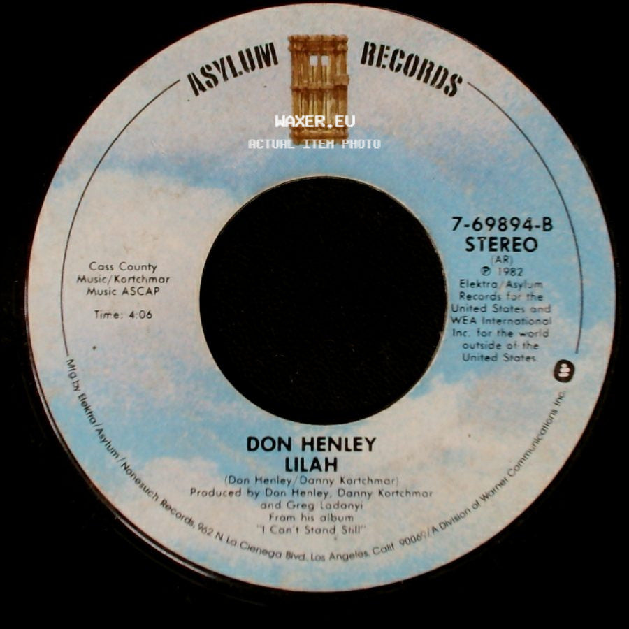 Don Henley - Dirty Laundry / Lilah side B