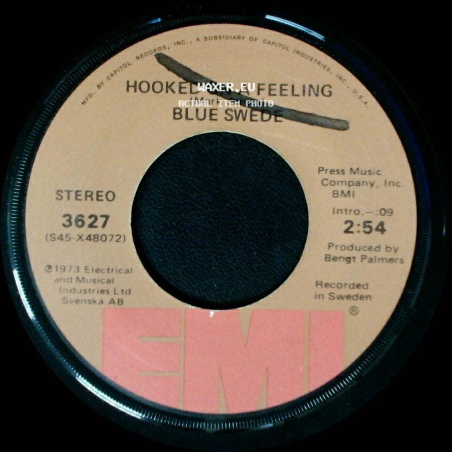 Blue Swede - Gotta Have Your Love / Hooked On A Feeling side B