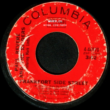 Paul Revere And The Raiders Featuring Mark Lindsay / Paul Revere And The Raiders - Frankfort Side Street / We Gotta All Get Together side A