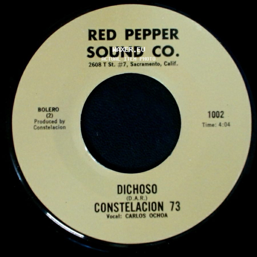 Constelacion 73 - Dichoso / El Amor Que Te Doy side A