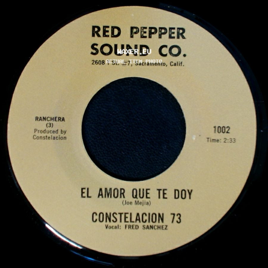Constelacion 73 - Dichoso / El Amor Que Te Doy side B