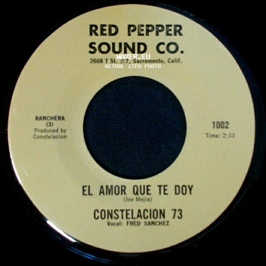 Constelacion 73 - Dichoso / El Amor Que Te Doy side B
