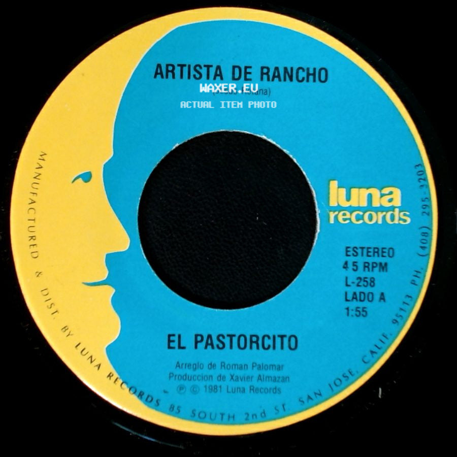 Artista De Rancho - El Pastorcito / Rueditas De Amor side A