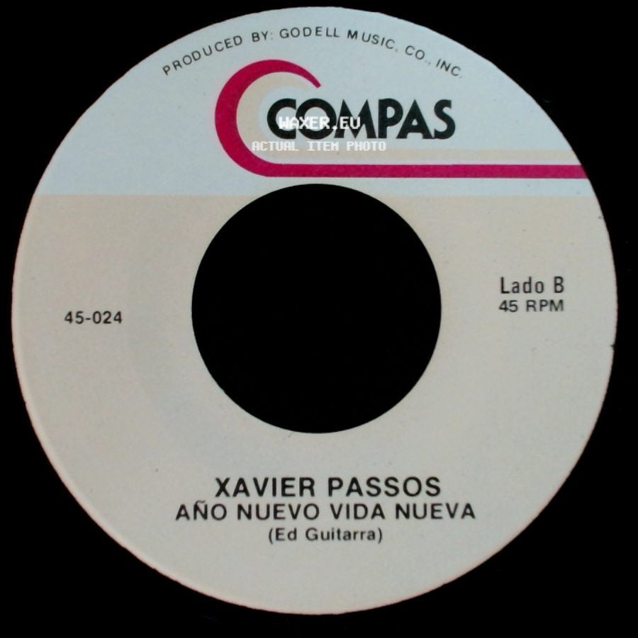 Xavier Passos - Anoche Me Enamore / Ano Nuevo Vida Nueva side B