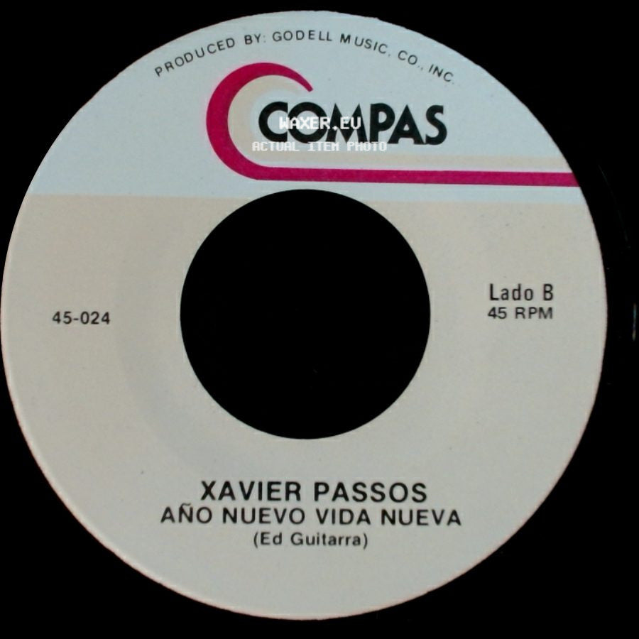 Xavier Passos - Anoche Me Enamore / Año Nuevo Vida Nueva side B