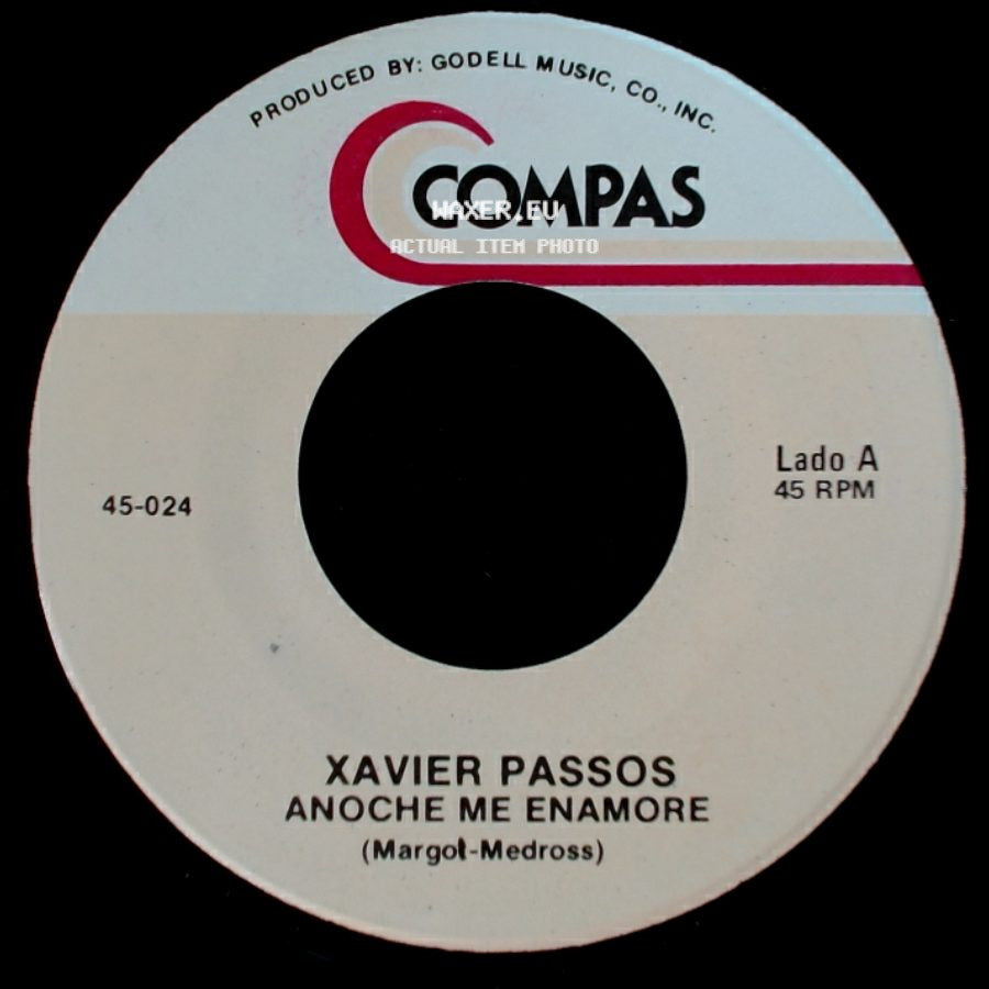 Xavier Passos - Anoche Me Enamore / Año Nuevo Vida Nueva side A