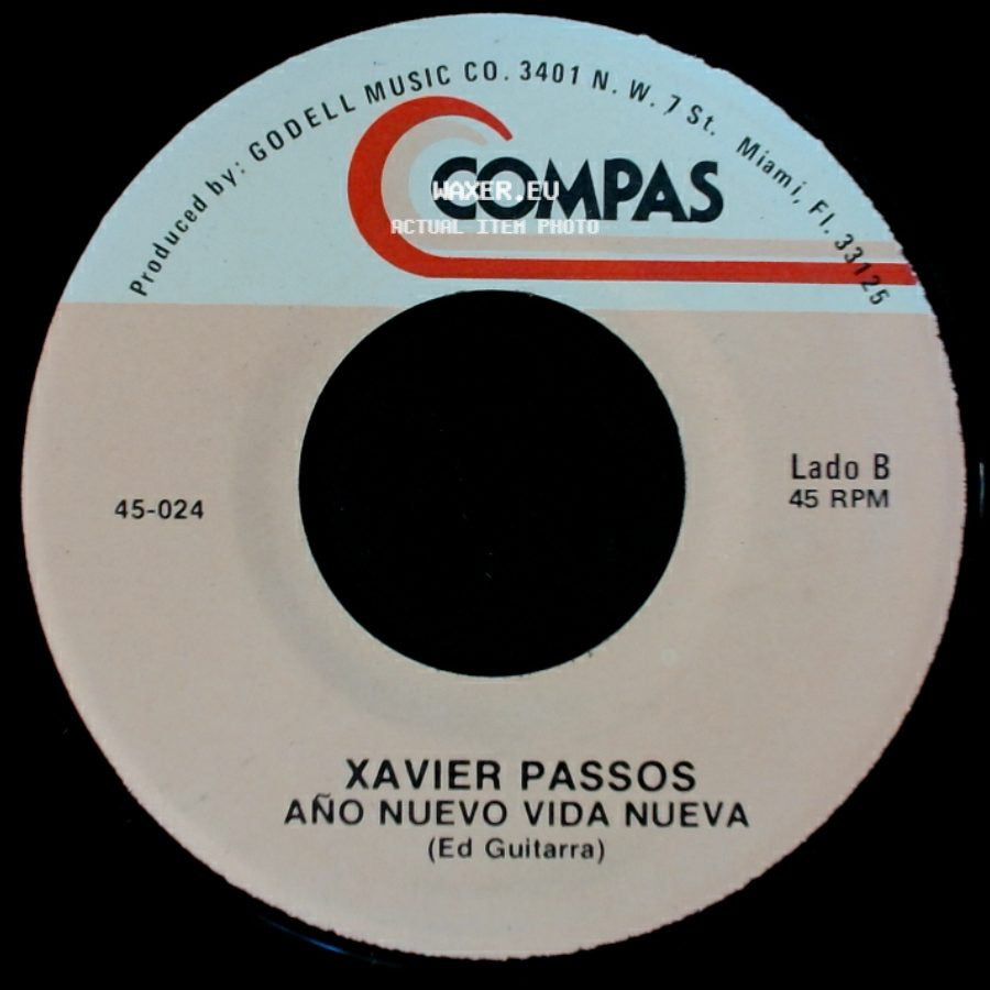 Xavier Passos - Anoche Me Enamore / Año Nuevo Vida Nueva side B