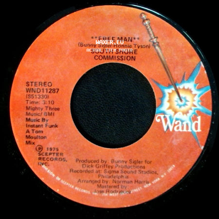 South Shore Commission - Free Man / Free Man "Disco Mix" side A