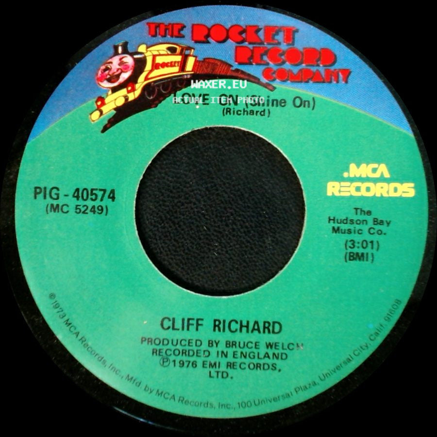 Cliff Richard - Love On (Shine On) / Devil Woman side A