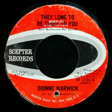 Dionne Warwick - Here I Am / They Long To Be Close To You side B