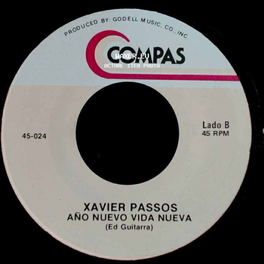 Xavier Passos - Anoche Me Enamore / Año Nuevo Vida Nueva side B