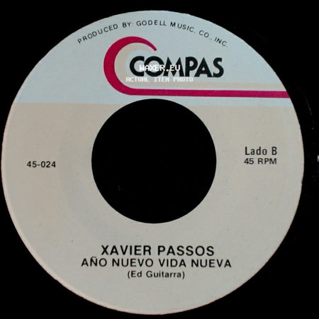 Xavier Passos - Anoche Me Enamore / Año Nuevo Vida Nueva side B