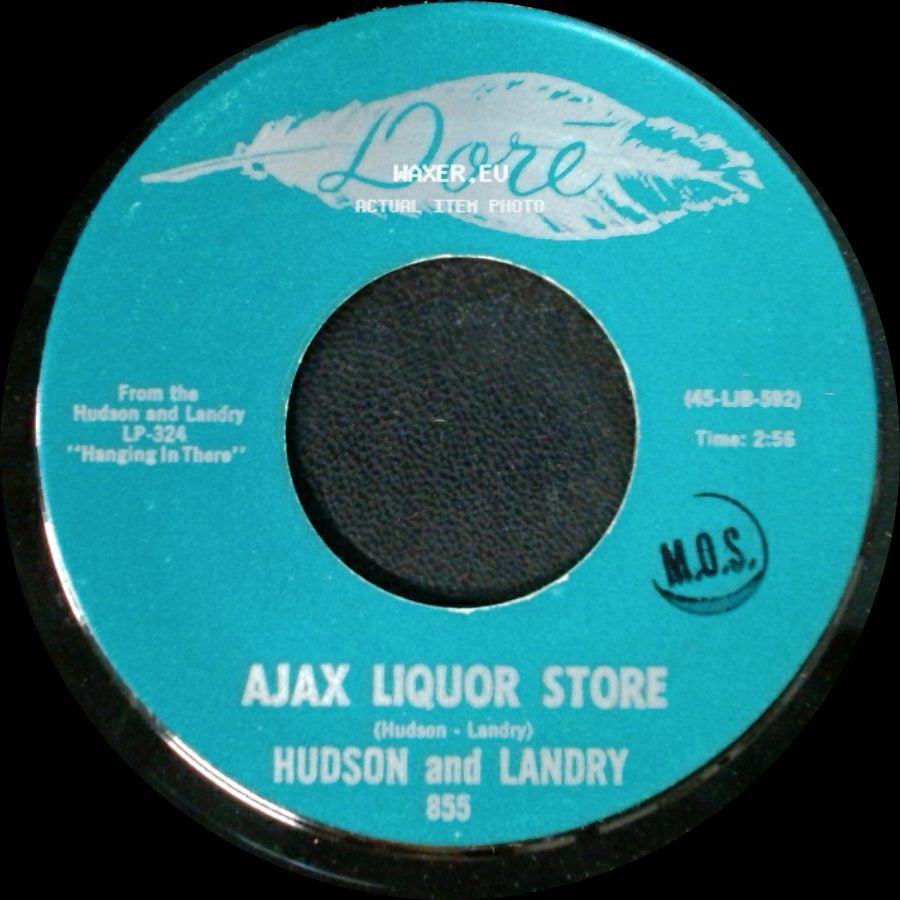 Hudson And Landry - Ajax Liquor Store / The Hippie & The Redneck side A