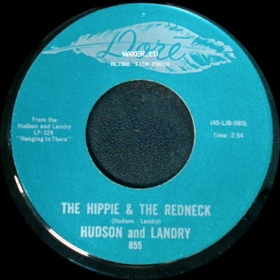 Hudson And Landry - Ajax Liquor Store / The Hippie & The Redneck side B