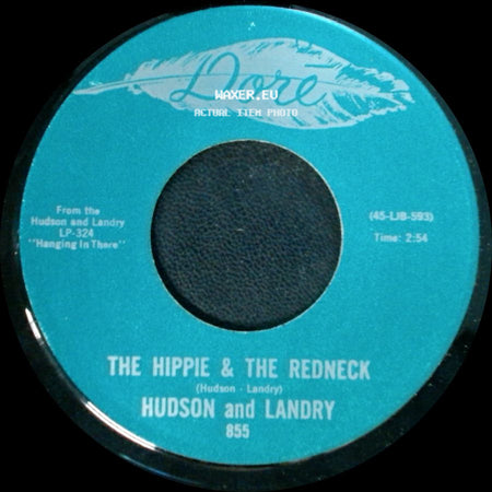 Hudson And Landry - Ajax Liquor Store / The Hippie & The Redneck side B