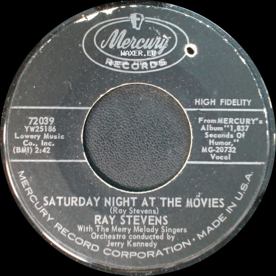 Ray Stevens - Saturday Night At The Movies / Further More side A