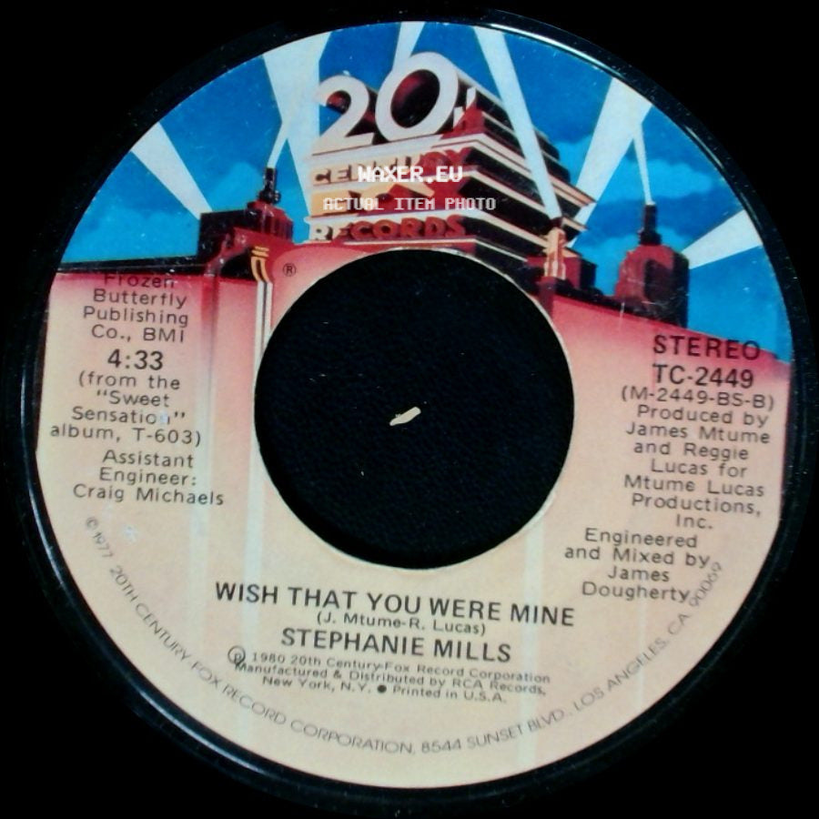 Stephanie Mills - Wish That You Were Mine / Sweet Sensation side A