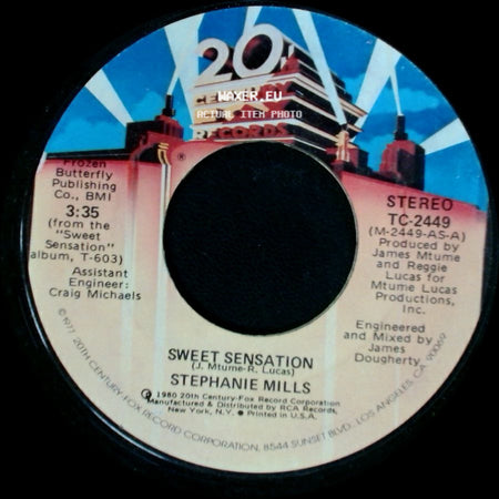 Stephanie Mills - Wish That You Were Mine / Sweet Sensation side B