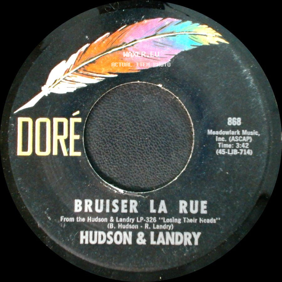 Hudson & Landry - Ajax Airlines / Bruiser La Rue side B
