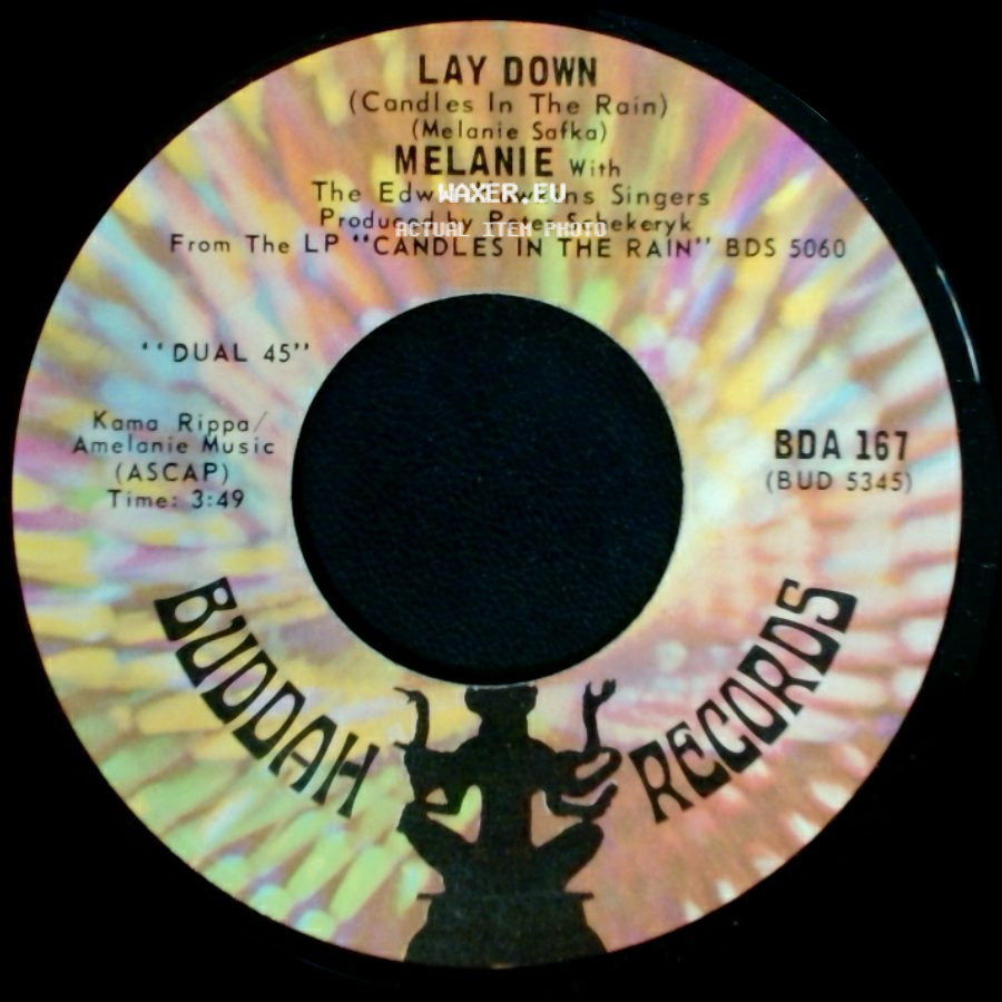 Melanie - Lay Down (Candles In The Rain) / Candles In The Rain side A