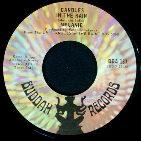 Melanie - Lay Down (Candles In The Rain) / Candles In The Rain side B