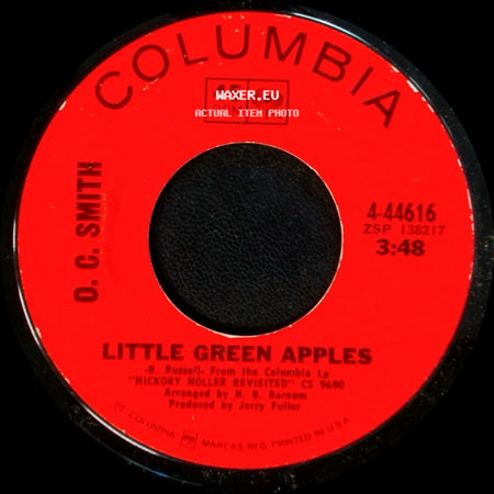 O. C. Smith - Little Green Apples / Long Black Limousine side A