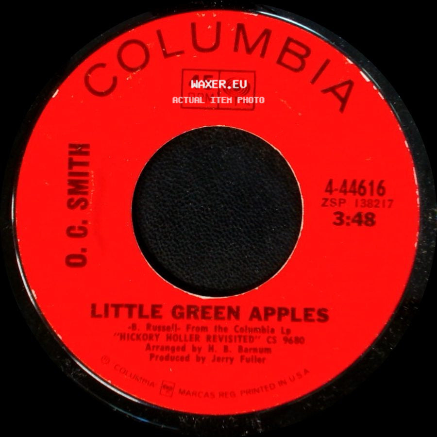 O. C. Smith - Little Green Apples / Long Black Limousine side A