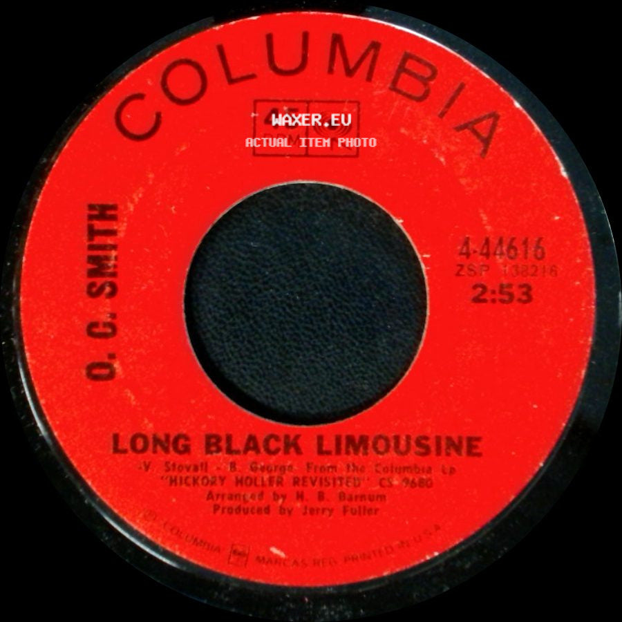 O. C. Smith - Little Green Apples / Long Black Limousine side B
