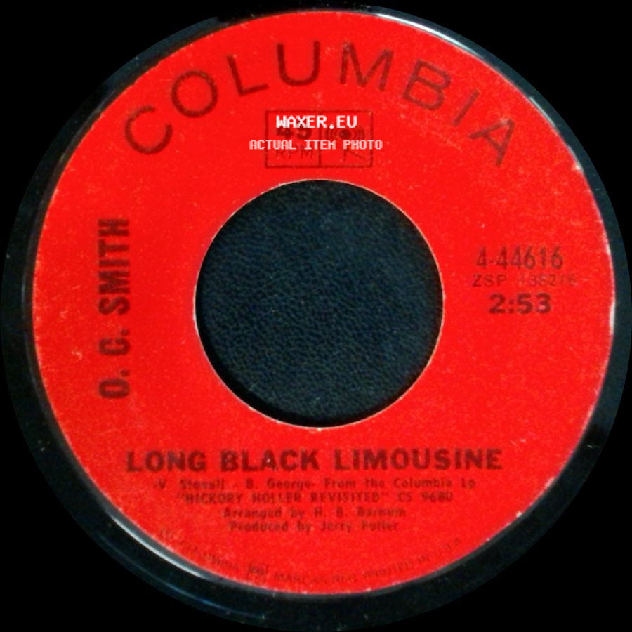 O.G. Smith / O. C. Smith - Long Black Limousine / Little Green Apples side A