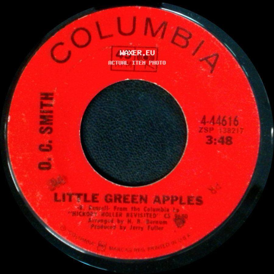 O.G. Smith / O. C. Smith - Long Black Limousine / Little Green Apples side B