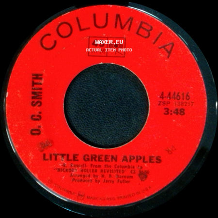 O.G. Smith / O. C. Smith - Long Black Limousine / Little Green Apples side B
