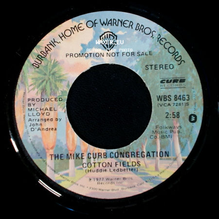 The Mike Curb Congregation - Cotton Fields / Cotton Fields side A