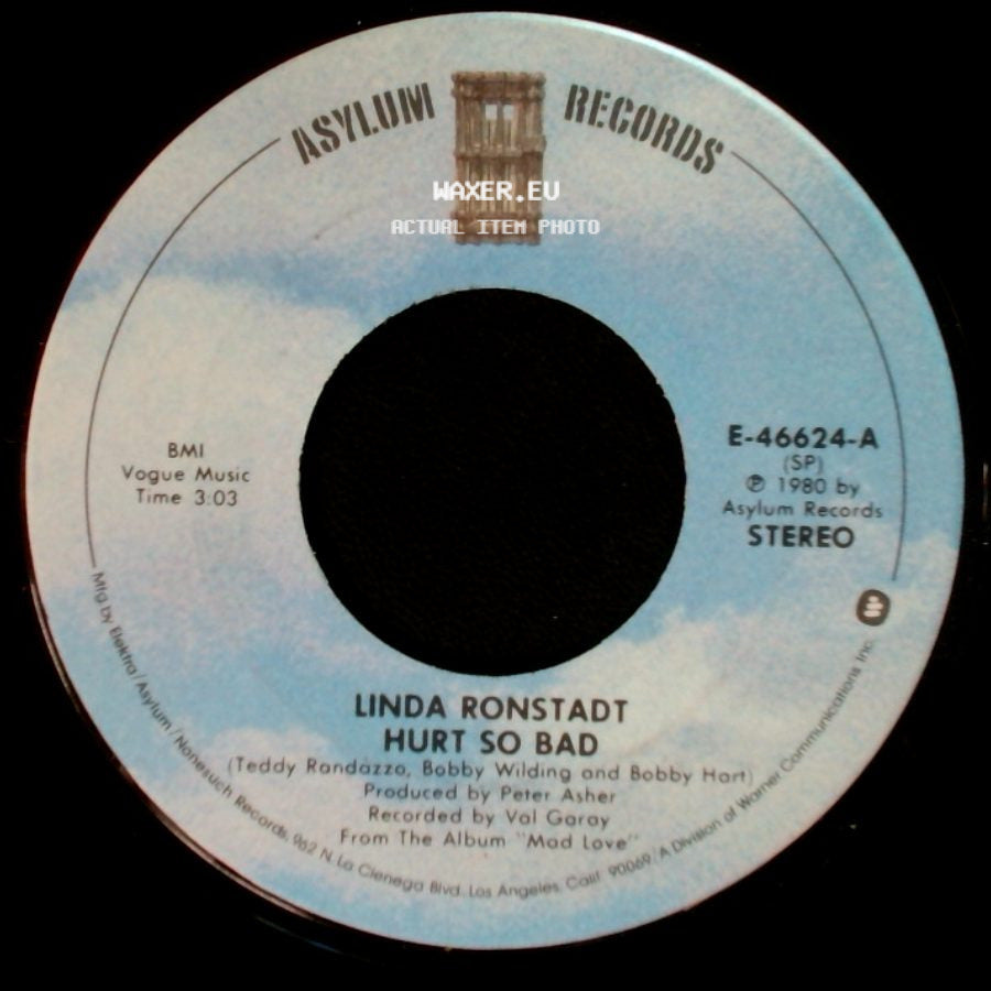 Linda Ronstadt - Hurt So Bad / Justine side A