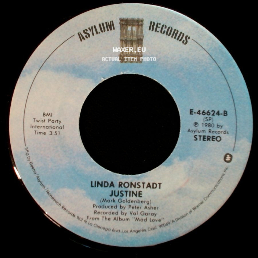 Linda Ronstadt - Hurt So Bad / Justine side B