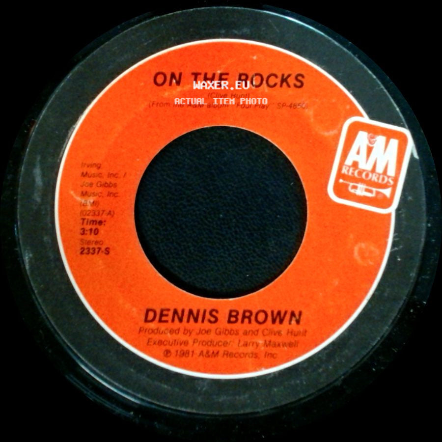 Dennis Brown - On The Rocks / The World Is Troubled side A