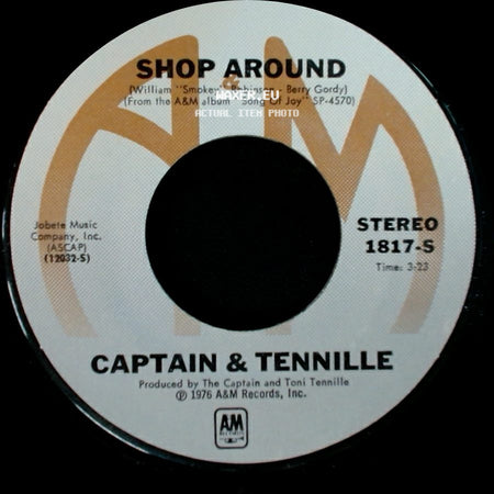 Captain & Tennille - Shop Around / Butterscotch Castle side A