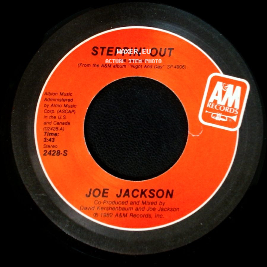 Joe Jackson - Steppin' Out / Chinatown side A
