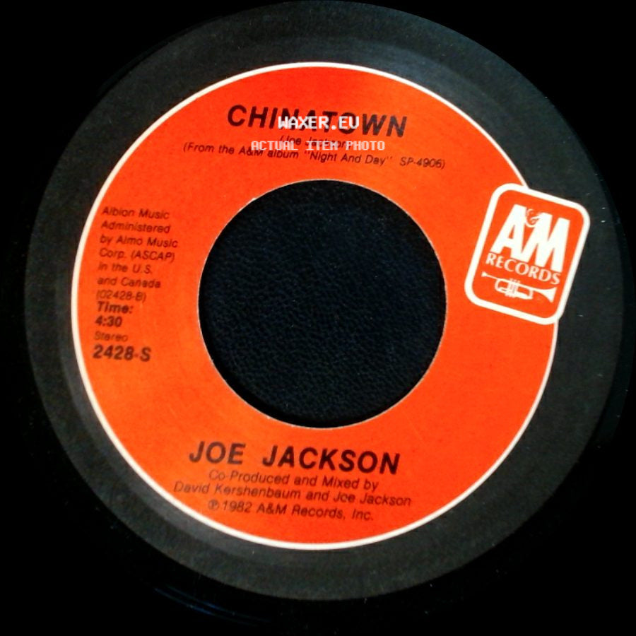 Joe Jackson - Steppin' Out / Chinatown side B