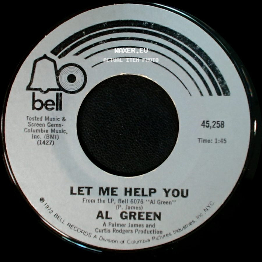 Al Green - Guilty / Let Me Help You side B
