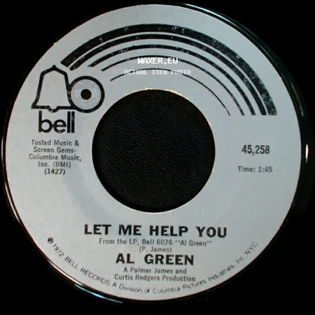 Al Green - Guilty / Let Me Help You side B